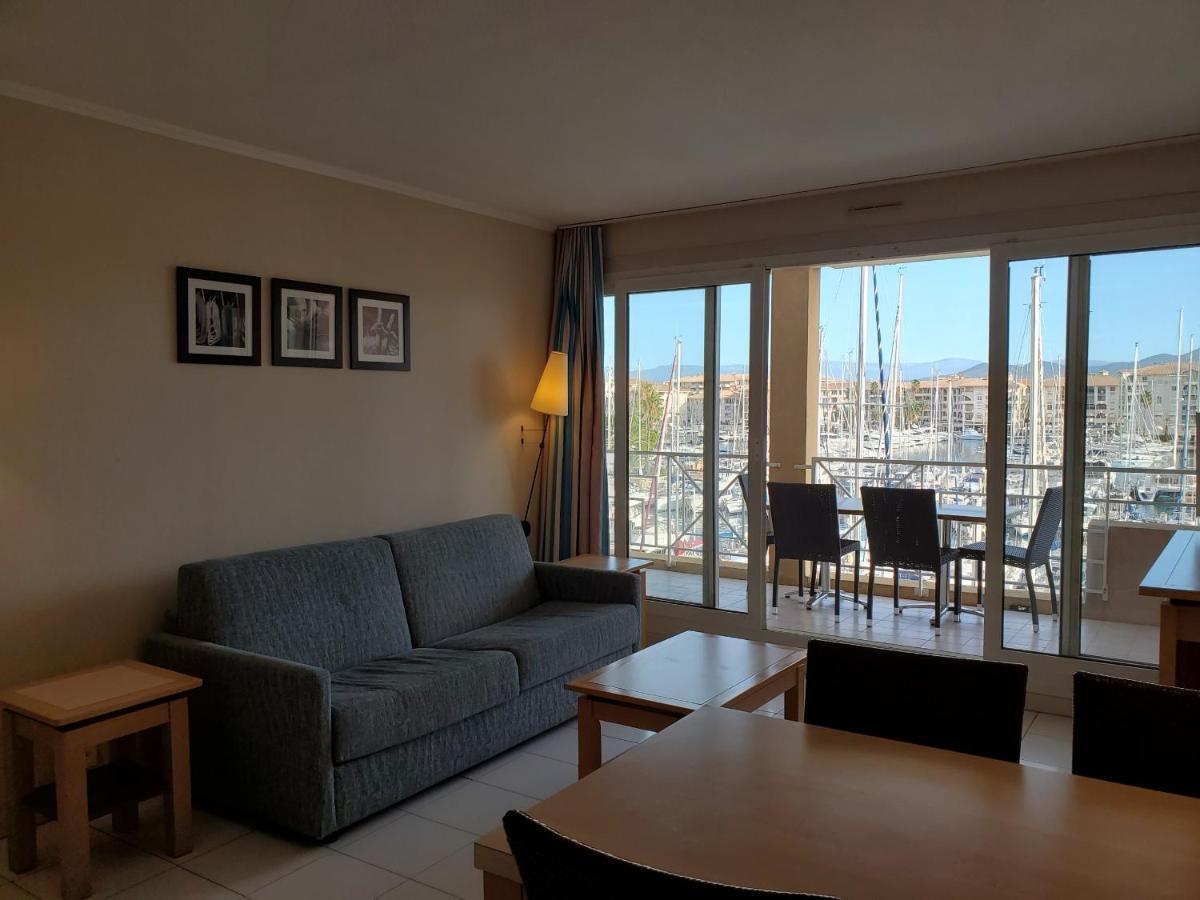 Cap Hermes Vue Port T2 40M2 Climatise 4 Personnes Фрежюс Экстерьер фото