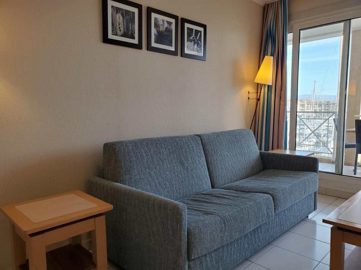 Cap Hermes Vue Port T2 40M2 Climatise 4 Personnes Фрежюс Экстерьер фото
