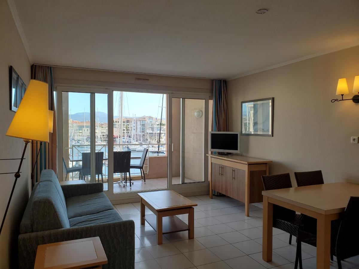 Cap Hermes Vue Port T2 40M2 Climatise 4 Personnes Фрежюс Экстерьер фото